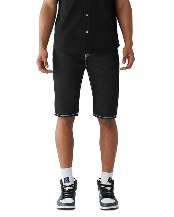 Rocco Super T Skinny Shorts in Black 