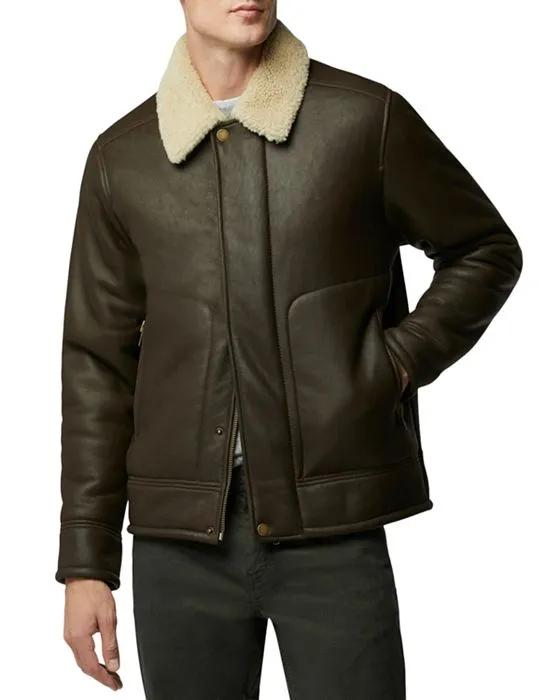 Rodd & Gunn Arrowtown Shearling & Leather Jacket 