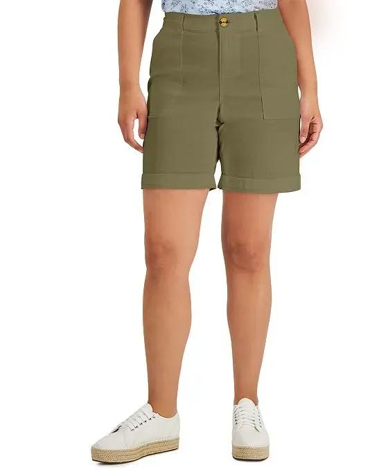 Rolled Cuff Bermuda Shorts, Created for Macy's 
