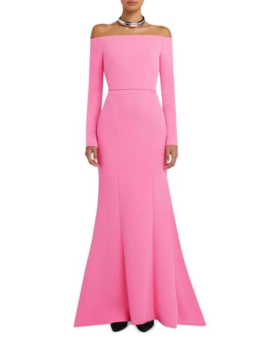 Rory Off-the-Shoulder Gown