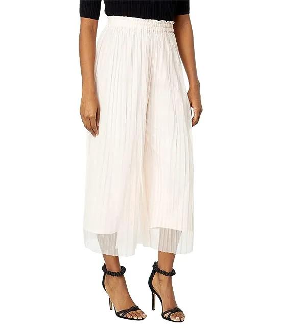 Rose Cloud Pleated Trousers