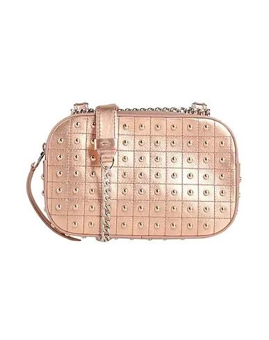 Rose gold Leather Cross-body bags
