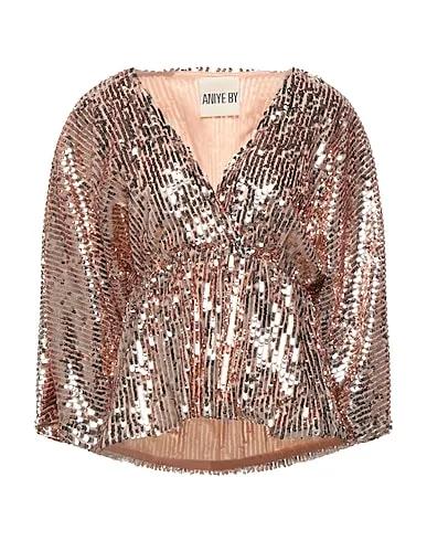 Rose gold Tulle Blouse
