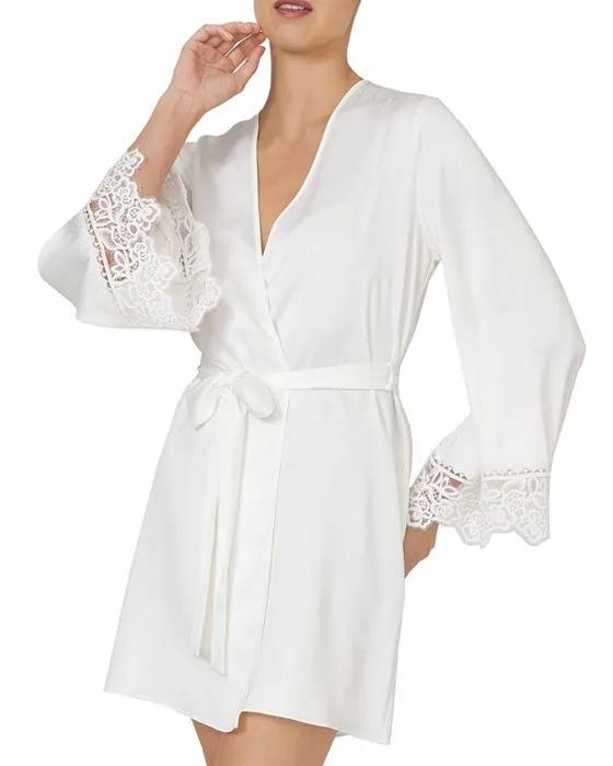 Rosey Cover Up Wrap Robe