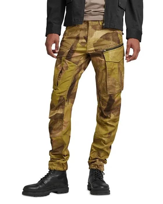 Rovic Zip 3D Regular Tapered Camo Cargo Pants