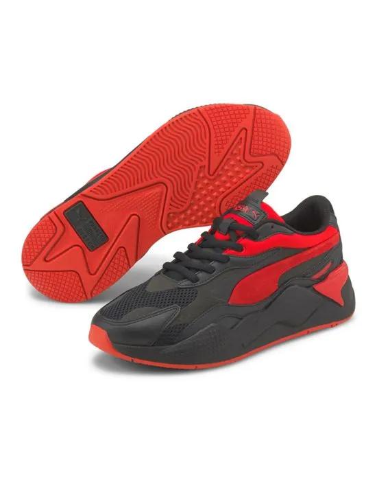 RS-X3 Prism sneakers in black and red
