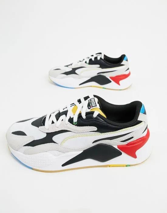 RS-X3 sneakers in white and black