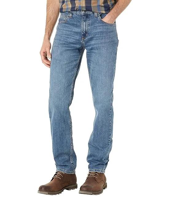 Rugged Flex® Relaxed Fit Low Rise Five-Pocket Tapered Jeans