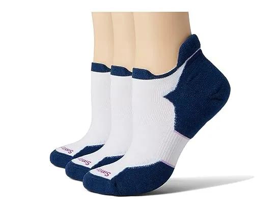 Run Targeted Cushion Low Ankle Socks 3-Pack