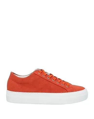Rust Canvas Sneakers