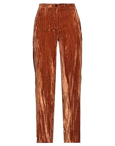 Rust Chenille Casual pants