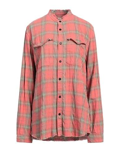 Rust Flannel Checked shirt