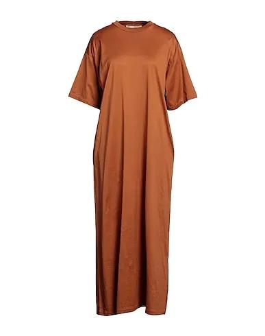 Rust Jersey Long dress