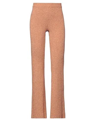 Rust Knitted Casual pants