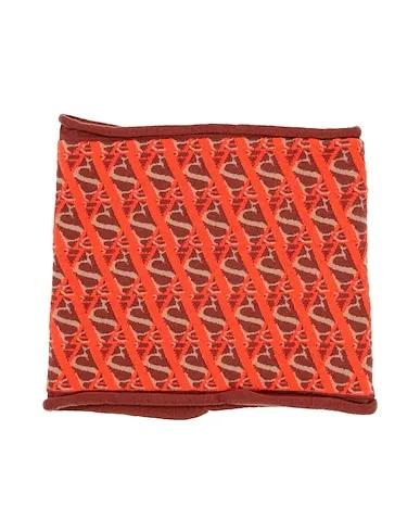 Rust Knitted Scarves and foulards