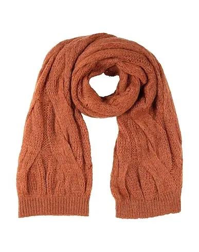 Rust Knitted Scarves and foulards