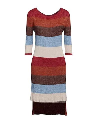 Rust Knitted Short dress