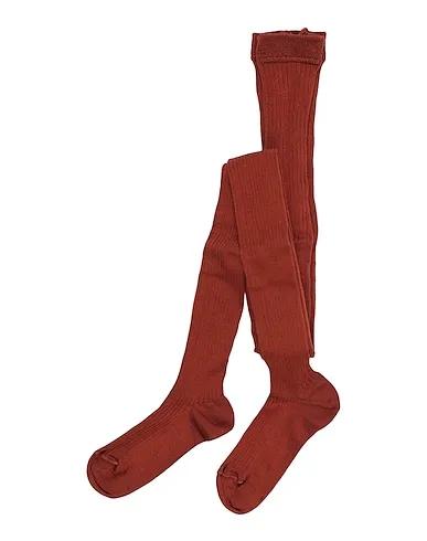 Rust Knitted Short socks