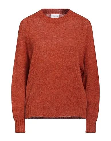 Rust Knitted Sweater
