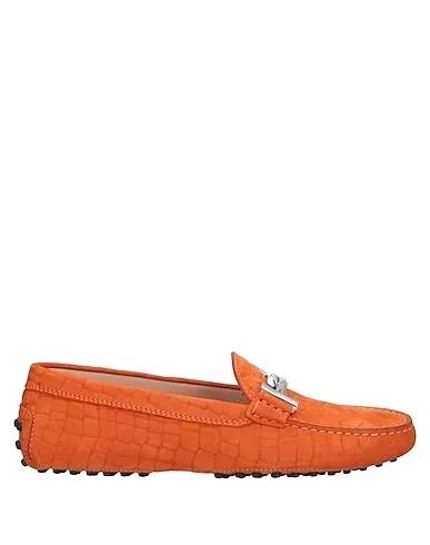 Rust Leather Loafers