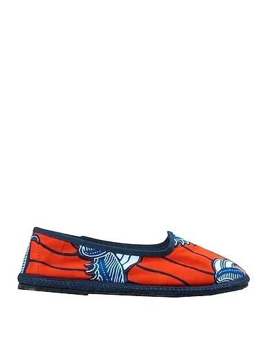 Rust Plain weave Loafers Accra

