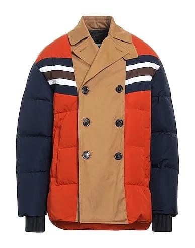 Rust Plain weave Shell  jacket