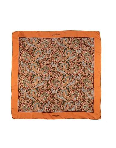 Rust Satin Scarves and foulards