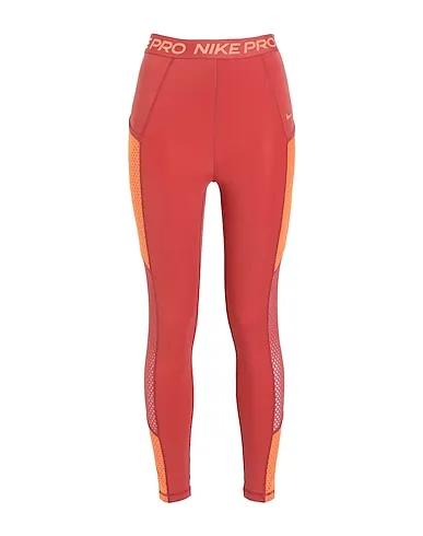 Rust Synthetic fabric Leggings W NP DF HR 7/8 TGHT FEMME
