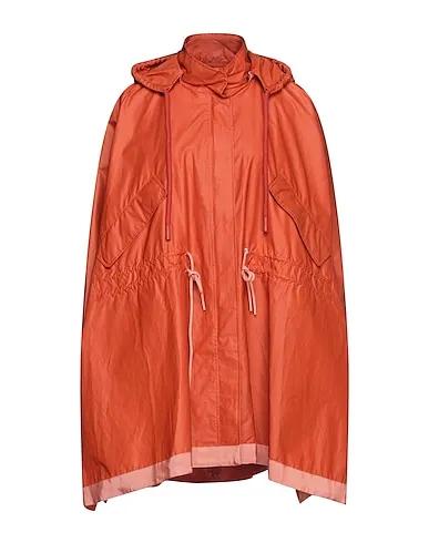 Rust Techno fabric Full-length jacket