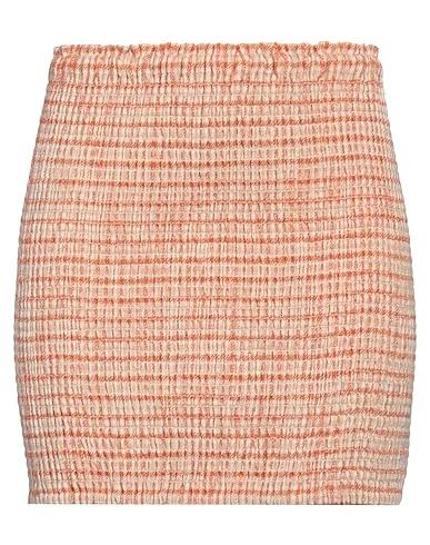 Rust Tweed Mini skirt
