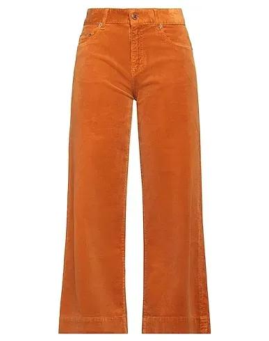 Rust Velvet Casual pants