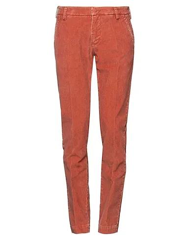 Rust Velvet Casual pants