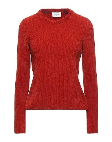 Rust Velvet Sweater