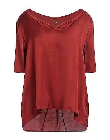 Rust Voile Blouse