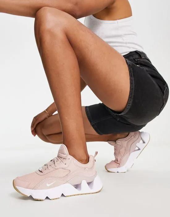 Ryz 365 2 sneakers in pink oxford/white - LPINK