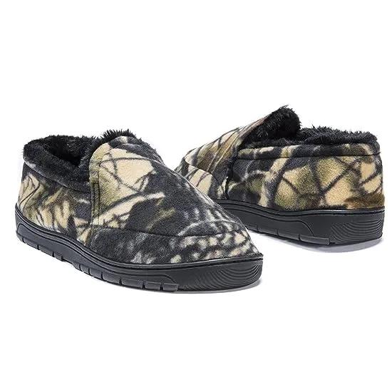 S Mens Camouflage Espadrille Slippers