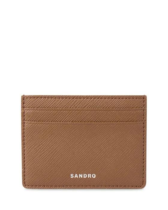 Saffiano Leather Card Case 