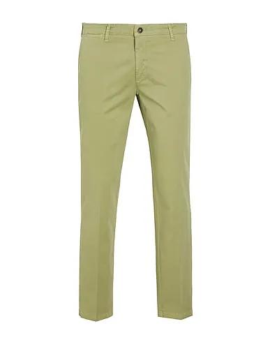 Sage green Casual pants ORGANIC COTTON SLIM-FIT CHINO
