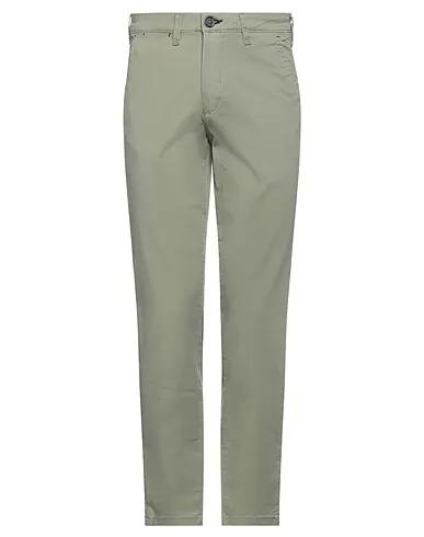 Sage green Casual pants SLHSLIM-MILES FLEX CHINO PANTS W NOOS
