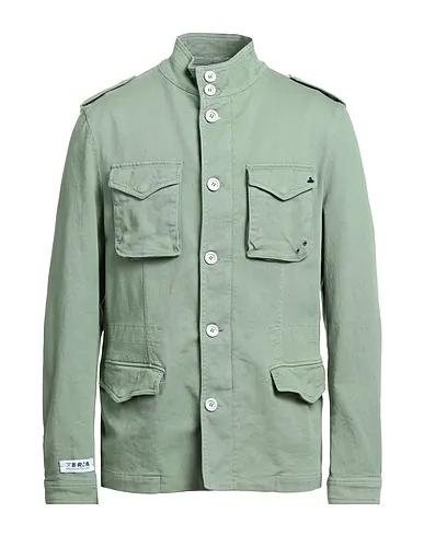 Sage green Denim Jacket