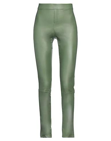 Sage green Gabardine Casual pants