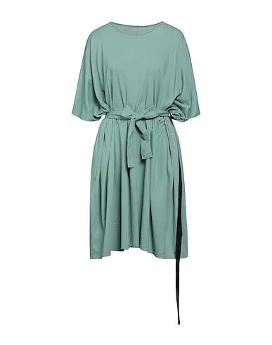 Sage green Jersey Short dress