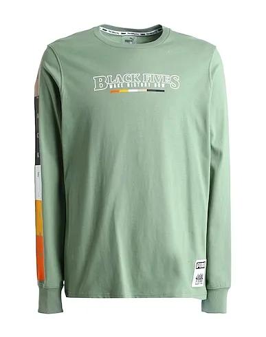 Sage green Jersey T-shirt B5's LS
