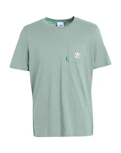 Sage green Jersey T-shirt ESSENTIALS+ MADE WITH HEMP TEE
