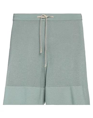 Sage green Knitted Shorts & Bermuda