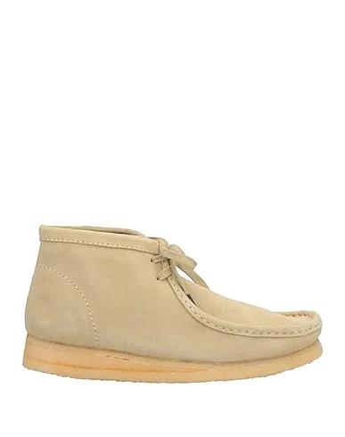 Sage green Leather Boots Wallabee Boot
