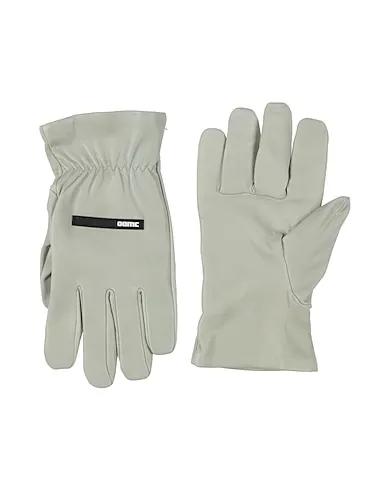 Sage green Leather Gloves