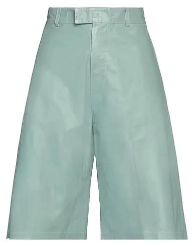 Sage green Leather Leather pant