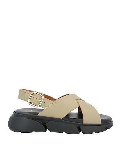 Sage green Leather Sandals