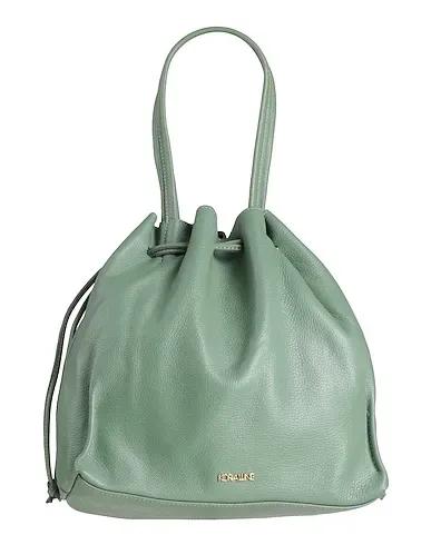 Sage green Leather Shoulder bag